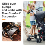 Lascal BuggyBoard® 3D Mini - Red (Grey Fittings)