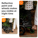 Lascal BuggyBoard® 3D Mini - Red (Grey Fittings)