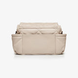 TIBA+MARL Nova Eco Compact Changing Bag Oyster Quilted Faux Leather