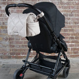 TIBA+MARL Nova Eco Compact Changing Bag Oyster Quilted Faux Leather