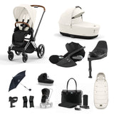 CYBEX Priam Cloud T 12 Piece Bundle Off White