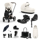 CYBEX Priam Cloud T 12 Piece Bundle Off White