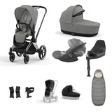 CYBEX Priam Cloud T 10 Piece Bundle Mirage Grey