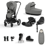 CYBEX Priam Cloud T 10 Piece Bundle Mirage Grey