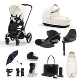 CYBEX Priam Cloud T 12 Piece Bundle Off White
