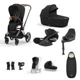 CYBEX Priam Cloud T 10 Piece Bundle Sepia Black