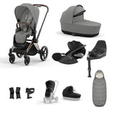 CYBEX Priam Cloud T 10 Piece Bundle Mirage Grey