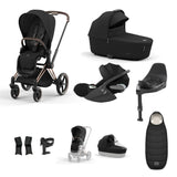 CYBEX Priam Cloud T 10 Piece Bundle Sepia Black