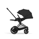 NEW CYBEX e-PRIAM Ultimate Birth and Beyond Bundle  - Comfort Collection - Matt Black Sepia Black