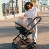 CYBEX BALIOS S LUX FOLD COT   TRAVEL SYSTEM BUNDLE - MOSS GREEN