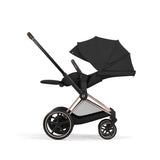 NEW CYBEX ePRIAM Ultimate Birth and Beyond Bundle Comfort Collection - Rose Gold Sepia Black