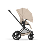 NEW CYBEX PRIAM Ultimate Bundle   - Comfort Collection - Matt Black - Cozy Beige