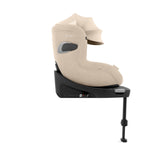 Cybex Sirona Ti i-Size 360° Car Seat with ISOFIX Base – Cozy Beige PLUS