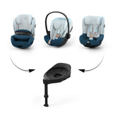 CYBEX Anoris S i-Size180° Airbag Car Seat - Opal Blue - Style