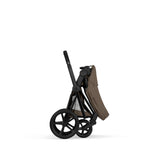 NEW CYBEX Priam Pushchair Set Comfort Collection - Matt Black - Coconut Brown