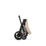 NEW CYBEX e-PRIAM Ultimate Accessory Bundle  - Comfort Collection - Matt Black Cozy Beige