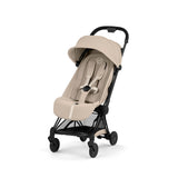 NEW CYBEX Coya Stroller Comfort Collection - Black Frame - Cozy Beige
