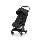 NEW CYBEX Coya Stroller Style Collection - Rose Gold Frame - Sepia Black