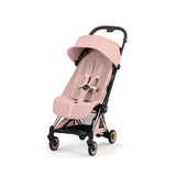 NEW CYBEX Coya Stroller Style Collection - Rose Gold Frame - Peach Pink