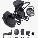 iCandy Peach 8 - 360 Car Seat Bundle - Grey