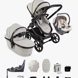 iCandy Peach 8 - 360 Car Seat Bundle - Taupe