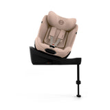 CYBEX Sirona Si i-Size 360° Car Seat with ISOFix Base - Cozy Beige - Comfort