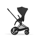 NEW CYBEX Priam Pushchair Comfort Collection - Matt Black - Sepia Black