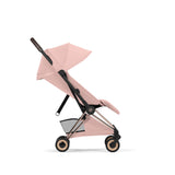 NEW CYBEX Coya Stroller Style Collection - Rose Gold Frame - Peach Pink