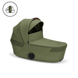 CYBEX BALIOS S LUX FOLD COT - ACCESSORY BUNDLE - MOSS GREEN