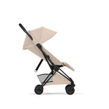 NEW CYBEX Coya Stroller Style Collection - Matt Black Frame - Cozy Beige