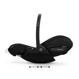 CYBEX Cloud s i-size 180° Baby Car Seat - Sepia Black - Comfort