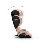 CYBEX Solution S i-Fix Child Car Seat - Cozy Beige - Comfort