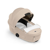 NEW CYBEX Coya Ultimate Bundle Comfort Collection - Black Frame - Coze Beige