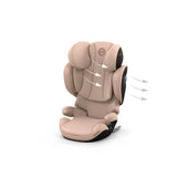 CYBEX Solution S i-Fix Child Car Seat - Cozy Beige - Comfort