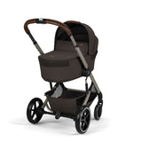 CYBEX BALIOS S LUX PUSHCHAIR WITH FOLD COT - CHOCOLATE BROWN