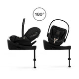 CYBEX Cloud s i-size 180° Baby Car Seat - Sepia Black - Comfort
