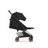 NEW CYBEX Coya Stroller Style Collection - Rose Gold Frame - Sepia Black