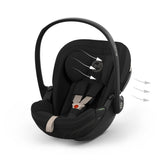 CYBEX Cloud s i-size 180° Baby Car Seat - Sepia Black - Style