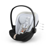 CYBEX Cloud s i-size 180° Baby Car Seat - Misty Grey - Style