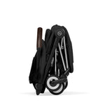 NEW CYBEX Coya Stroller Style Collection - Chrome Brown Frame - Sepia Black
