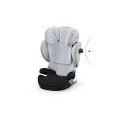 CYBEX Solution S i-Fix Child Car Seat - Mistry Grey - Style