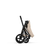 NEW CYBEX Priam Pushchair Comfort Collection - Matt Black - Cozy Beige