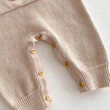 Cozy Crew Club - Waffle Bear One Piece Playsuit