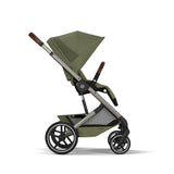 CYBEX BALIOS S LUX FOLD COT - ACCESSORY BUNDLE - MOSS GREEN
