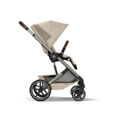 CYBEX BALIOS S LUX FOLD COT - ACCESSORY BUNDLE - ALMOND BEIGE