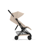 NEW CYBEX Coya Ultimate Bundle Comfort Collection - Black Frame - Coze Beige
