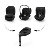 CYBEX Cloud s i-size 180° Baby Car Seat - Sepia Black - Style