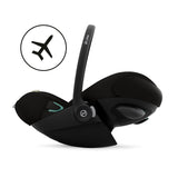 CYBEX BALIOS S LUX FOLD COT   ULTIMATE TRAVEL SYSTEM BUNDLE - MOON BLACK