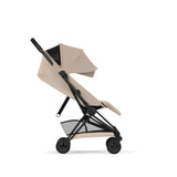 NEW CYBEX Coya Ultimate Bundle Comfort Collection - Black Frame - Coze Beige
