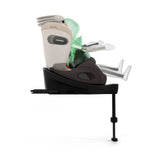 CYBEX Anoris Si i-Size Car Seat With ISOFix Base- Amber Brown - Style